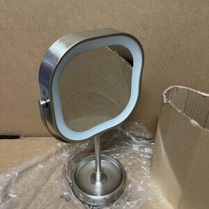 Conair Halo LED Rechargeable Double-Sided Mirror 10x Lighted
